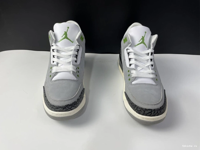 Cheap TB Retro Jordan Air 3 Chlorophyll 136064-006 0820